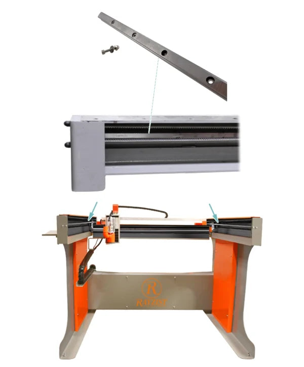 Y-Axis Guide Rail Set of 2 – ProBlast PhotoEtch Systems