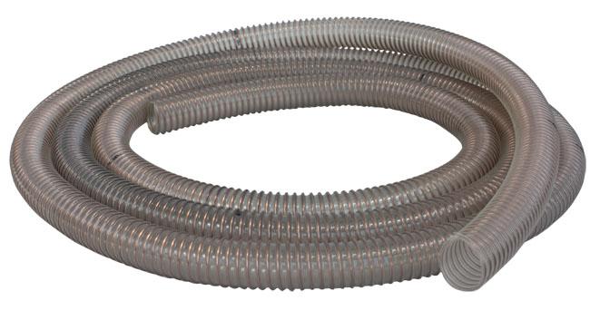 Vacuum hose reinforced 3.5m x 47mm Diam.