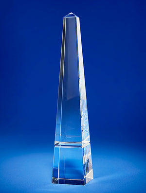 Bravo Obelisk Crystal Trophy