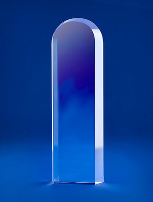 Bravo Curved Monolith Crystal Award