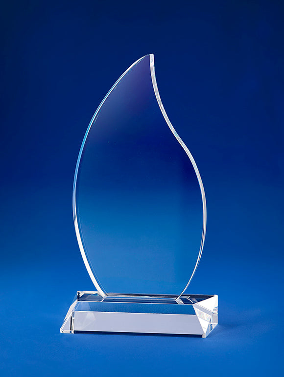 Bravo Flame Crystal Trophy