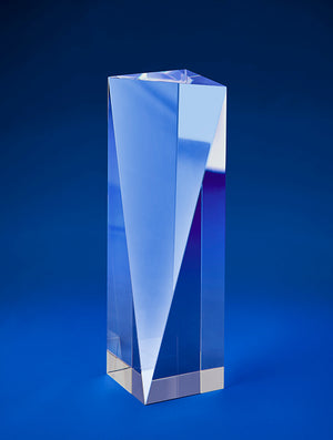 Bravo Victory Plynth Crystal Award