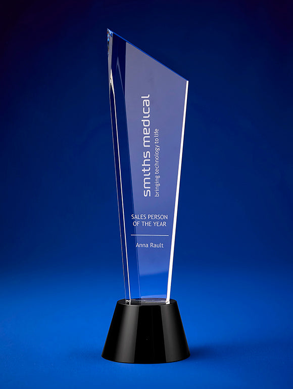 Bravo Tapered Shard Crystal Award