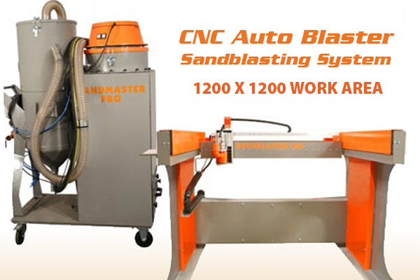 CNC AutoBlaster Vacuum Sandblasting System