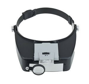 Headband Magnifier with Light