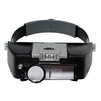 Headband Magnifier with Light